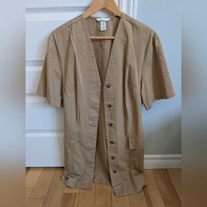 H&M Beige Short Sleeve Dress